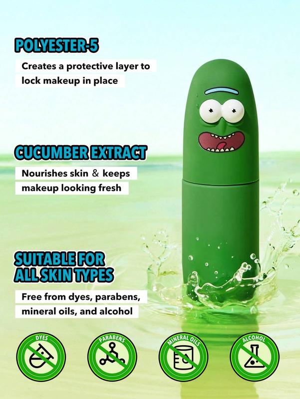 Rick and Morty X SHEGLAM Pickle Rick Setting Spray Moisturizing Long-Lasting Makeup Fixer Spray Oil-Control Non-Greasy Setting Spray For Makeup