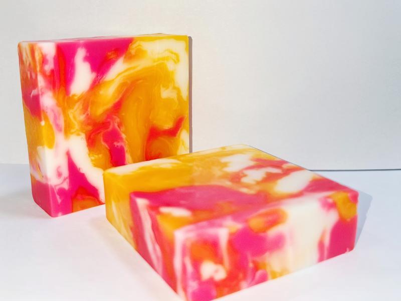 Rose Soap - Gentle and refreshing soap with acool minty scent Body Care Body Wash AvocadoOlive Organic Peppermint Tea Tree ComfortCleansing Skin Repair Cleanser Skin Care