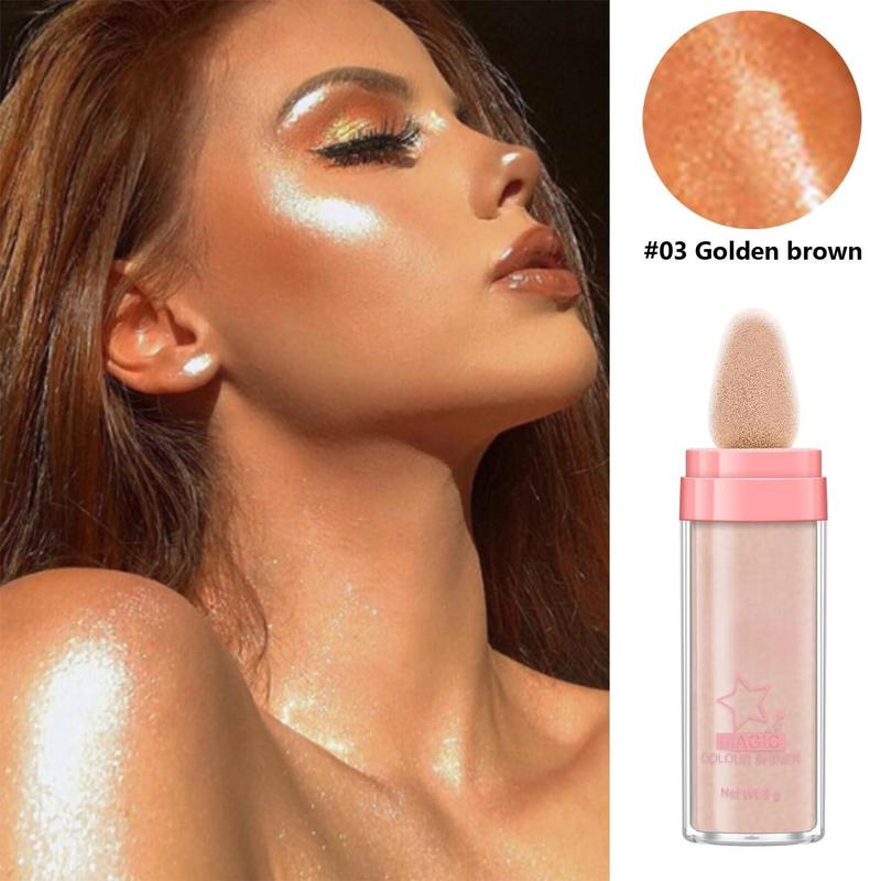 Fairy Dust Highlighter - All Over Body Contour and Collarbone Pearlescent Powder (Pack of 4)