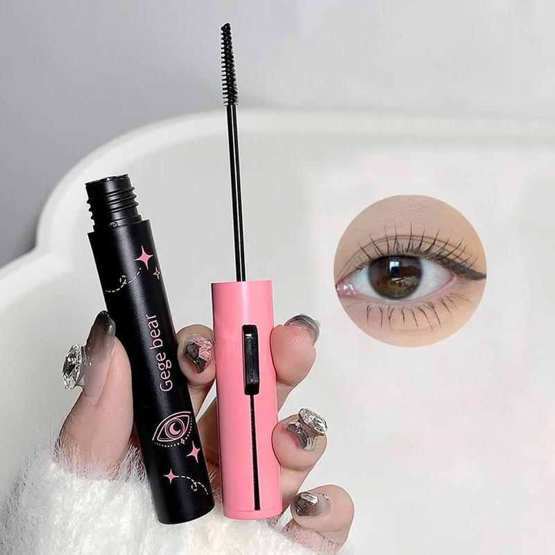 Long-lasting Mascara, 1 Count Natural Curl Eye Lashes Lengthening Multiplying Smudge Proof Mascara Stick