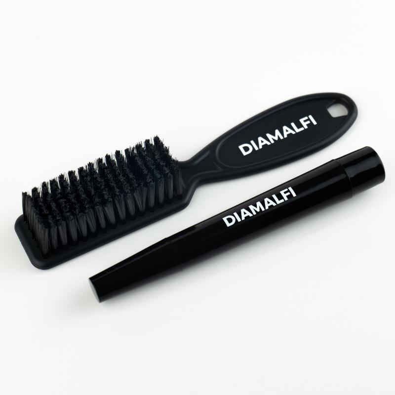 DIAMALFI 4-Tip Liquid Pen for Beard & Eyebrow - Water-Resistant, Natural-Looking, and Long-Lasting