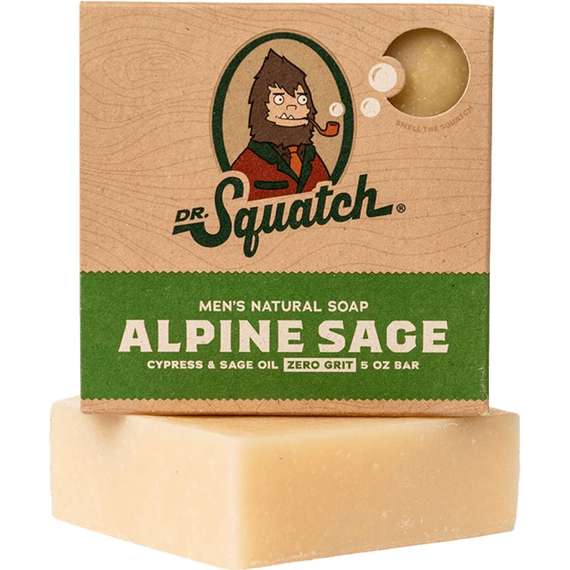 Dr. Squatch - Alpine Sage Men's Natural Bar Soap