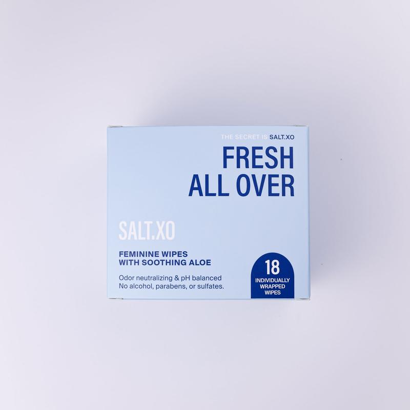 Salt.Xo Fresh All Over Feminine Aloe Wipes