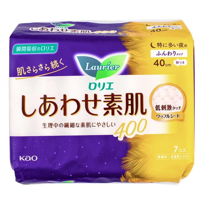 Kao Laurier Extra Length Sanitary Napkins with Wings 40cm 7ct  1 each