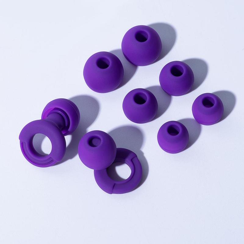 Silicone Earplugs, 3 Sets Super Soft Earplugs for Sleeping, Swimming, Working, Earplugs for Adults, Swimming Accessories