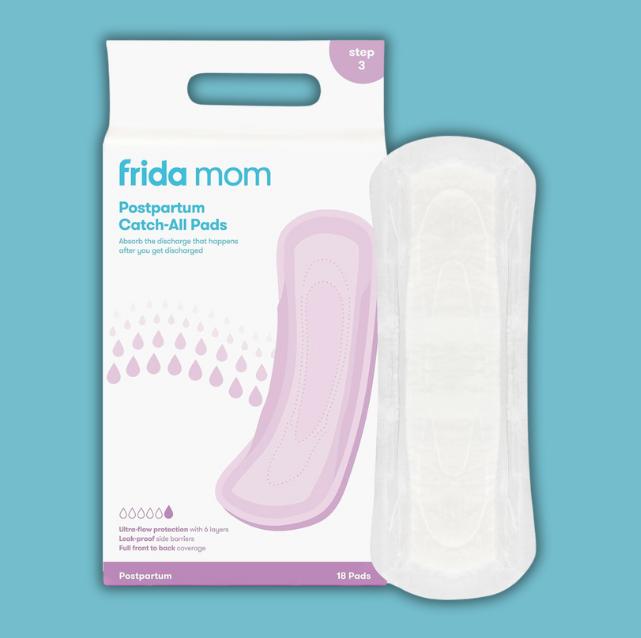 Frida Mom Postpartum Pads - 6 Layers of Protection for Maximum Absorbency (18ct) - Comfort