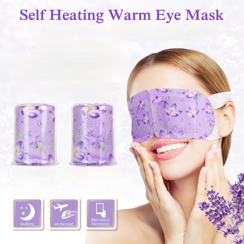 Sefudun Steam Eye Mask (12 PCS  BOX) Self Heating Warm Eye Mask Relaxation for Dry & Tired Eyes