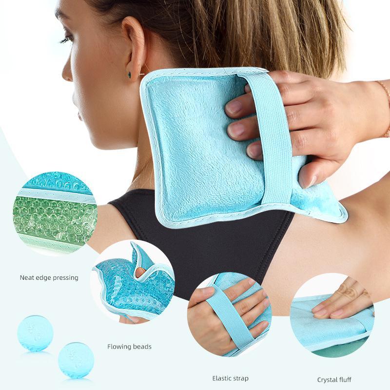 Double-sided Ice Pack, Cold Compress Gel Bag, Hot Compress Gel Pack, Ice Packs for Home & Travel, Heat & Cold Gel Packs for Home & Travel