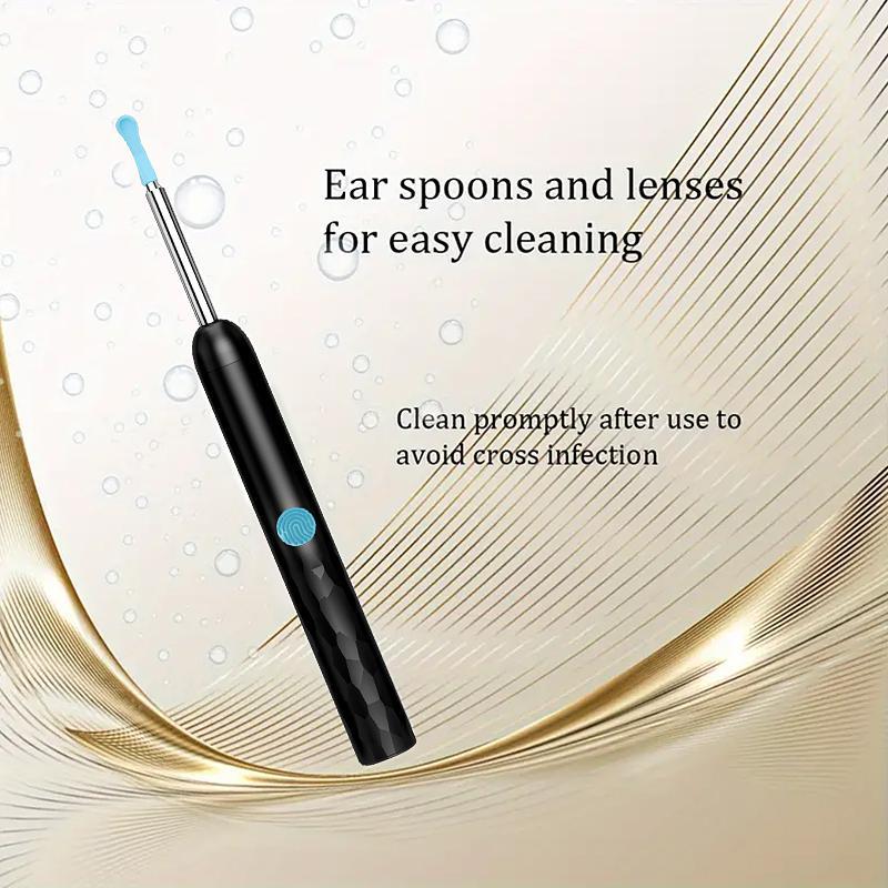 Intelligent Visual Ear Picker, 1 Box Ear Cleaner with Camera & Light, Ear Cleaning Kit, Ear Camera for iOS & Android