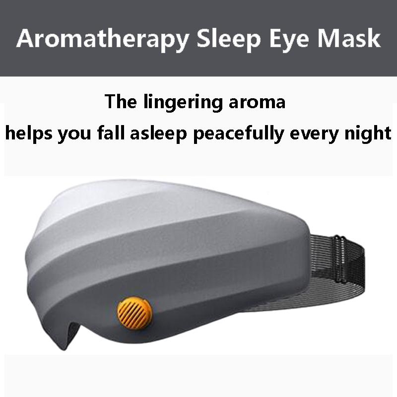 3D Sleeping Mask, Aromatherapy Sleeping Eye Mask, 99.9% Shade Women's Sleeping Eye Mask, Shape Cup Night Eye Mask, Eye Mask with Adjustable Straps