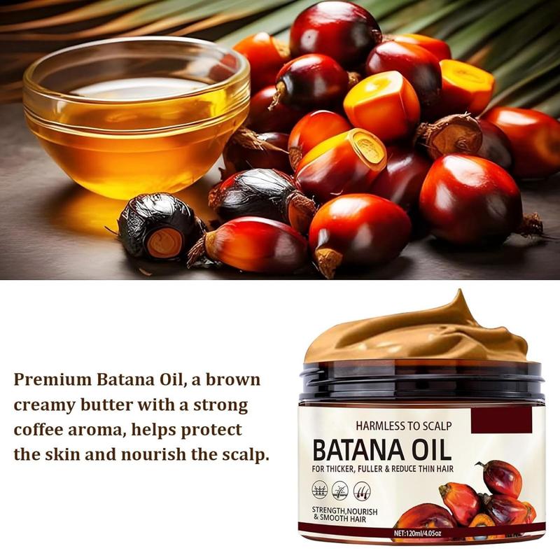 Organic Raw Batana Oil for Hair Growth - Unrefined Hair & Scalp Nourishment to Promote Strong, Healthy Hair | Natural Moisturizing Hair Care Oil | Hair Growth Oil for Enhanced Hair Care