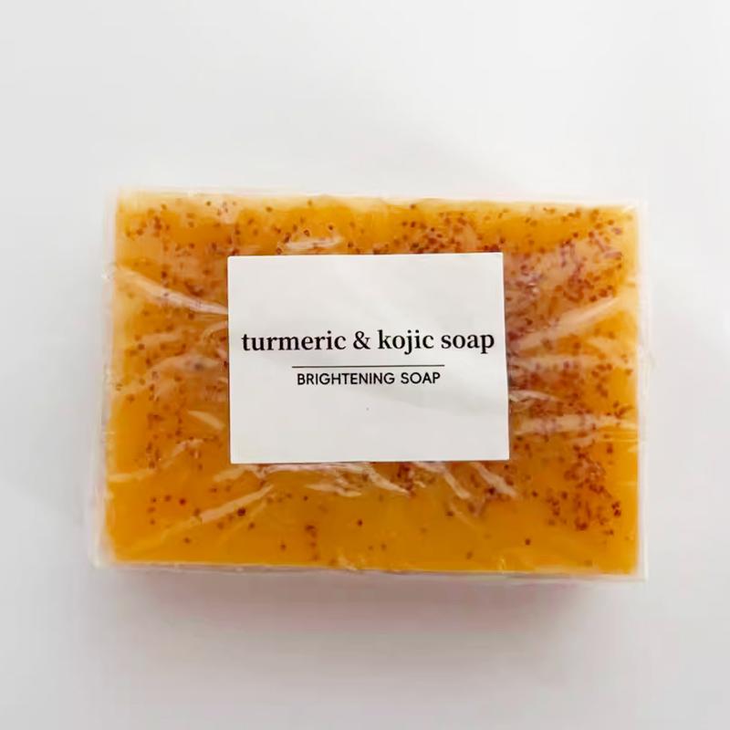 3PCS,2PCS,1PCS Turmeric Kojic Face and Body Soap - All Natural Skincare for Daily Use - Lemon