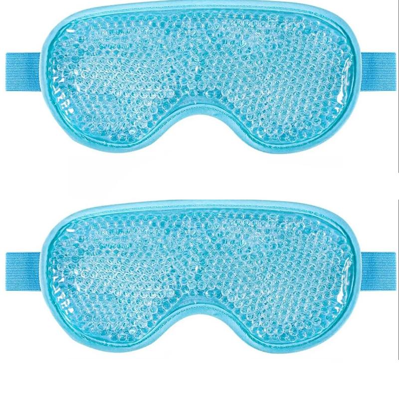 Gel Eye Mask for Hot & Cold, Reusable Ice Eye Mask, Eye Patch for Sleeping, Cooling Eye Cover