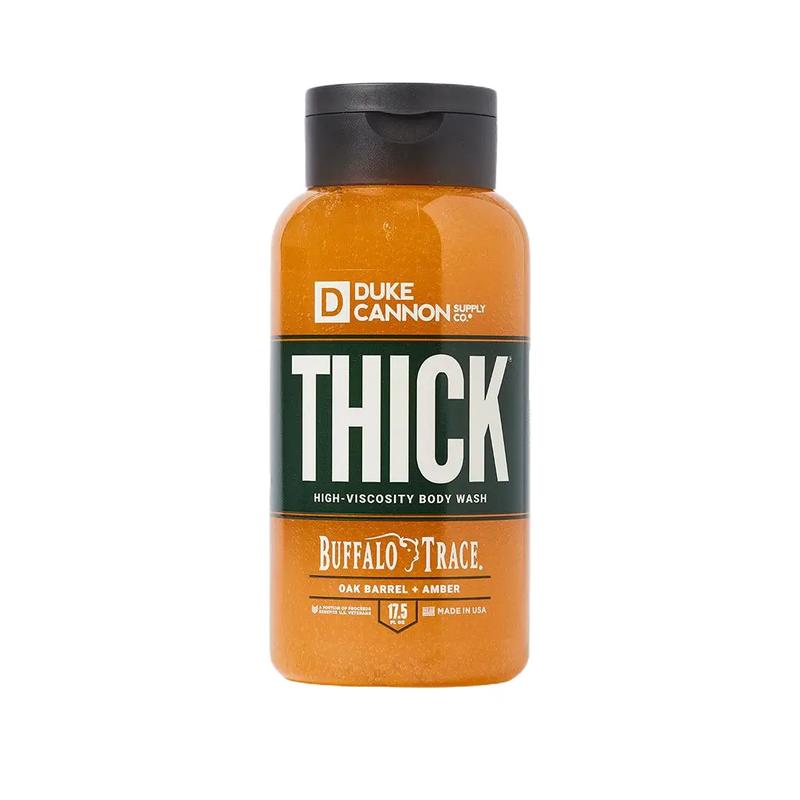 Duke Cannon Supply Co. THICK High-Viscosity Body Wash for Men - Premium Ingredients, Plant-Based Thickeners, Superior Lather, Natural Exfoliate, 17.5 Fl Oz Body Care