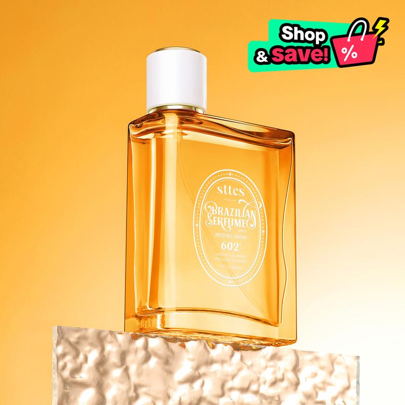 Sttes brazilian Perfume  602# - Eau De Perfume 100ml (3.4fl Oz)  vanilla Gourmet tune (Caramel vanilla flavor) sttes brazilian