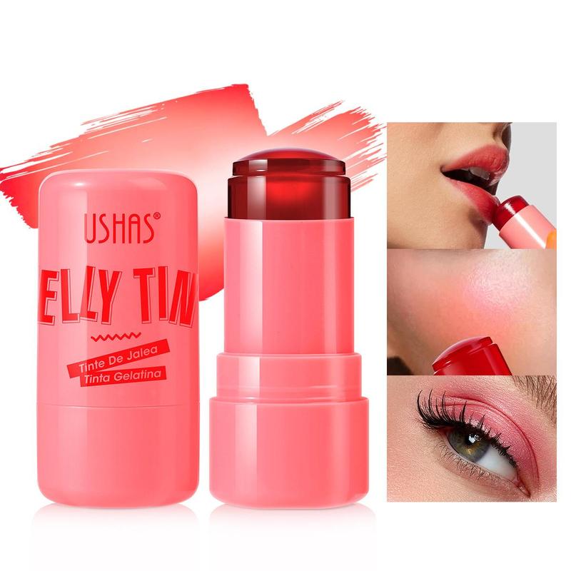 3 Color Jelly Blush Stick, 3 Counts set Long Lasting Blush for Cheeks, Natural Look Liquid Blush for Daily Makeup, Milk Jelly Blush Cream Blush Blusher Stick, Blush Sticks, Highlighter, Beauty Products, Makeup Products