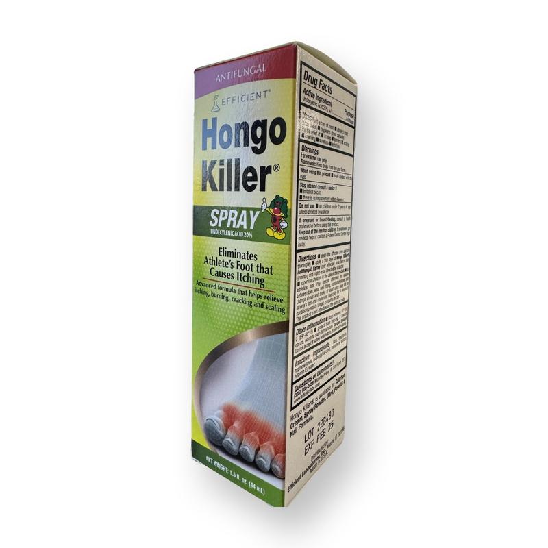 Hongo Killer Spray Eliminates Athlete's Foot that Causes Itching 1.5 fl Oz (44ml)