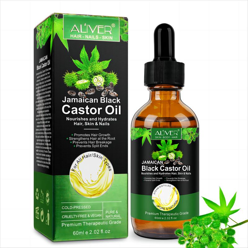 LIVE-Aliver Jamaican Black Castor Oil for Hair & Skin (60ml)