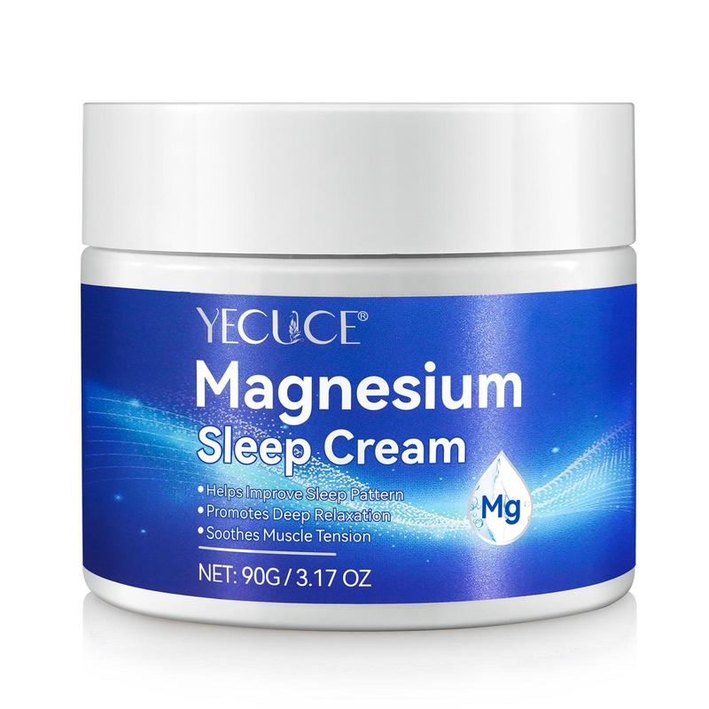 Magnesium Oil Cream, Natural High-quality Pure Magnesium Oil Cream, Soothing Body Moisturizer, Skin Care Product for Women & Men