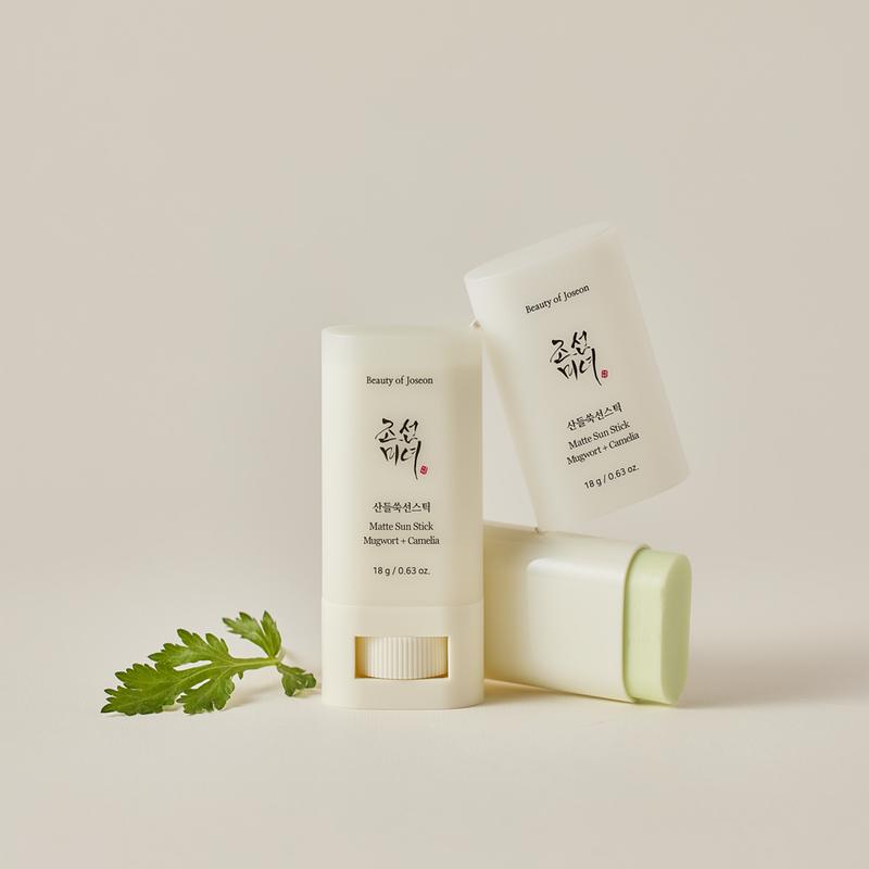 Beauty of Joseon - Matte Sun Stick Mugwort + Camelia 18g,SPF Protection Sunblock Korean Fical Skincare Sunscreen