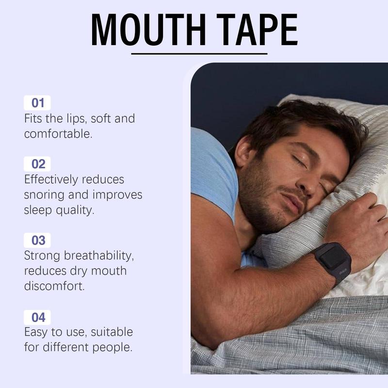 Sleep Strip, 30pcs set Anti Snoring Mouth Tape, Sleep Strip for Mouth, Breathable Sleep Strip, Sleep Aid for Men & Women