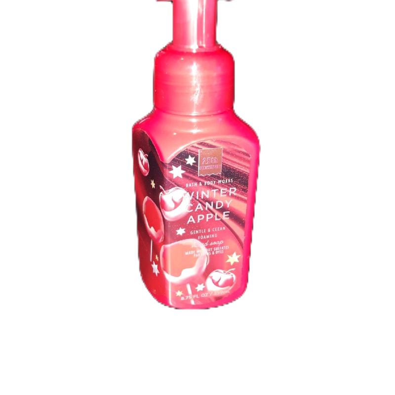 Bath &Bodyworks Winter Candy Apple Gentle Foaming Hand Soap for Comfortable Nails