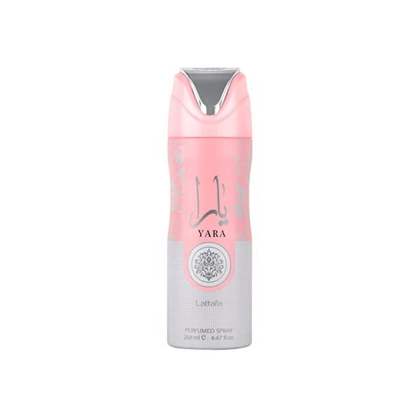 Yara Perfumed Body Spray Deodorant by Lattafa 200ml Bottle Body Care Floral