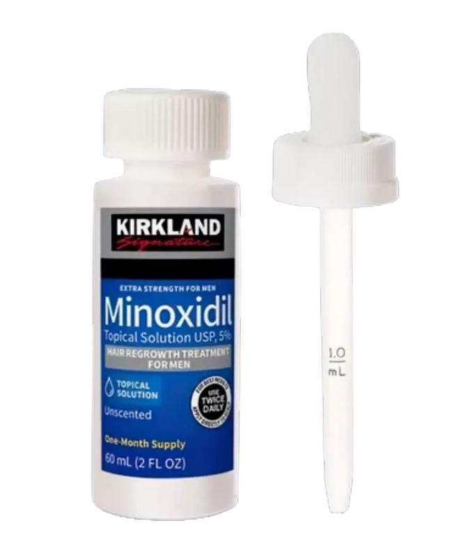 Kirkland Minoxidil 5% Extra Strength 1, 3, 6, 12 Months Supply Men Hair Regrowth (New Packaging)  Hair Care Comfort Serum