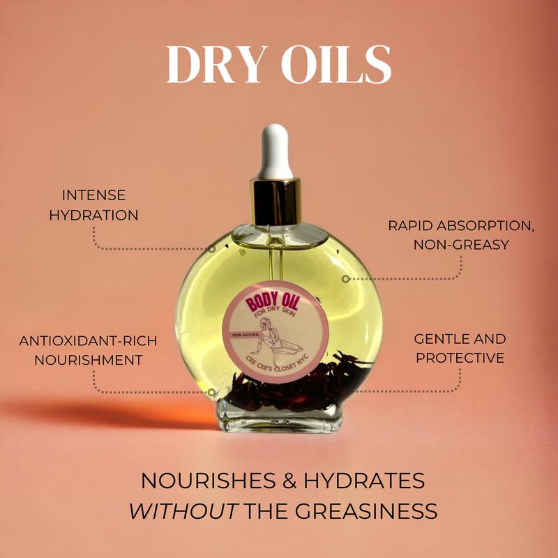 Sample Scented Dry Body Oil for Non-Greasy Moisturized Skin