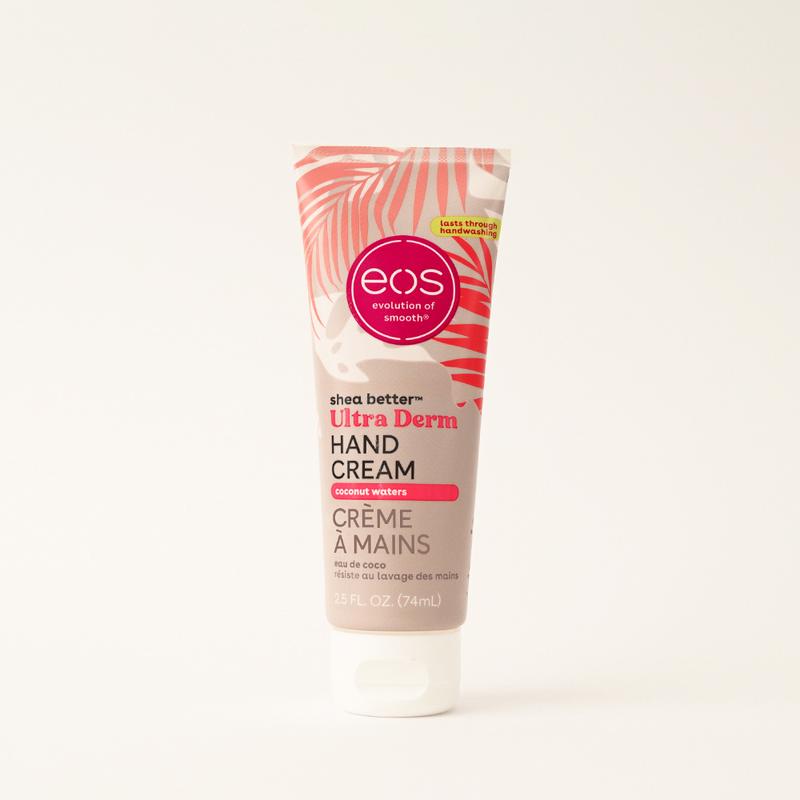 Coconut Waters Hand Cream, Made with Hydrating Shea Butter, Lightweight Moisture