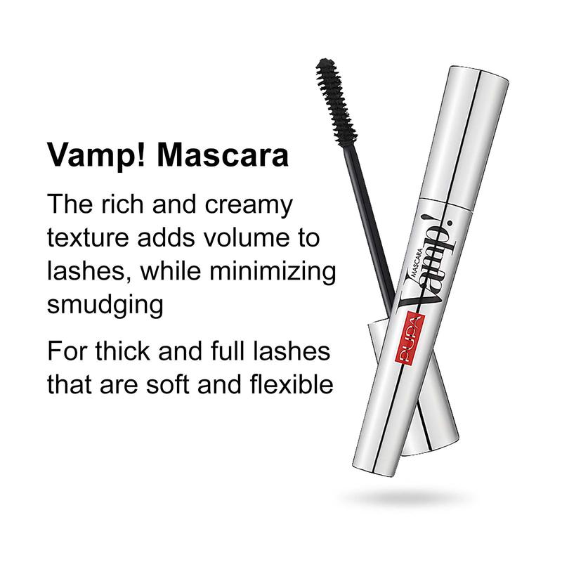 Vamp! Mascara - 301 Electric Blue by Pupa Milano for Women - 0.32 oz Mascara