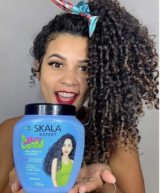 SKALA Mais Cachos 2-in-1 Conditioning Treatment & Anti-Frizz Shampoo for Curly Hair Conditioner Haircare