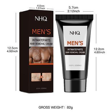 Men's Hair Removal Cream, Bikini Hair Removal Cream Painless, Gentle and Easy to Use,For Hair in Private Parts  For All Skin