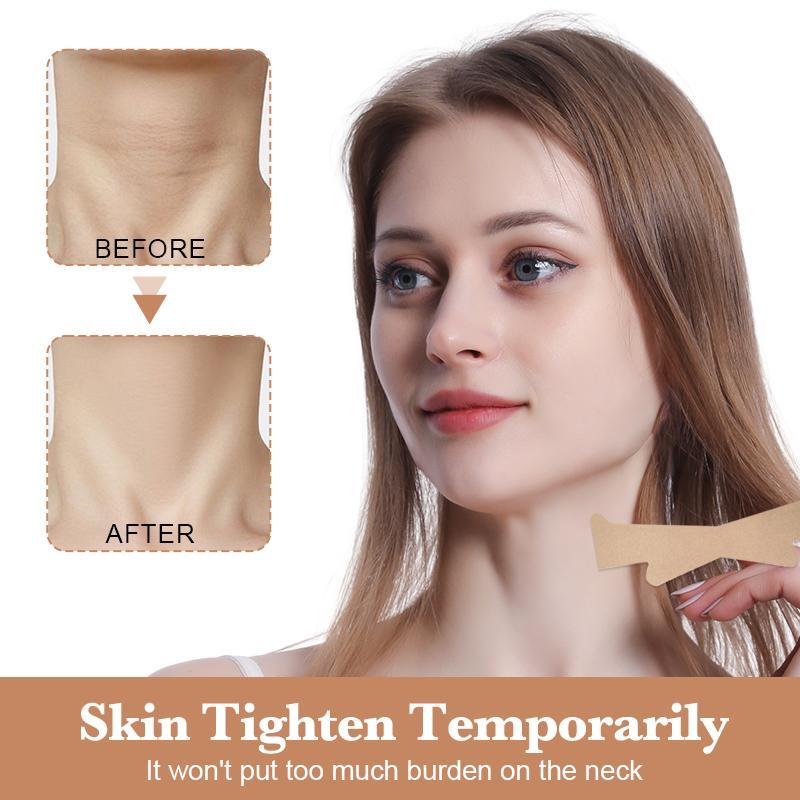 Instant Neck Lifting Tape, 10pcs Invisible Neck Lift Patch, Professional Skincare Tools for Women