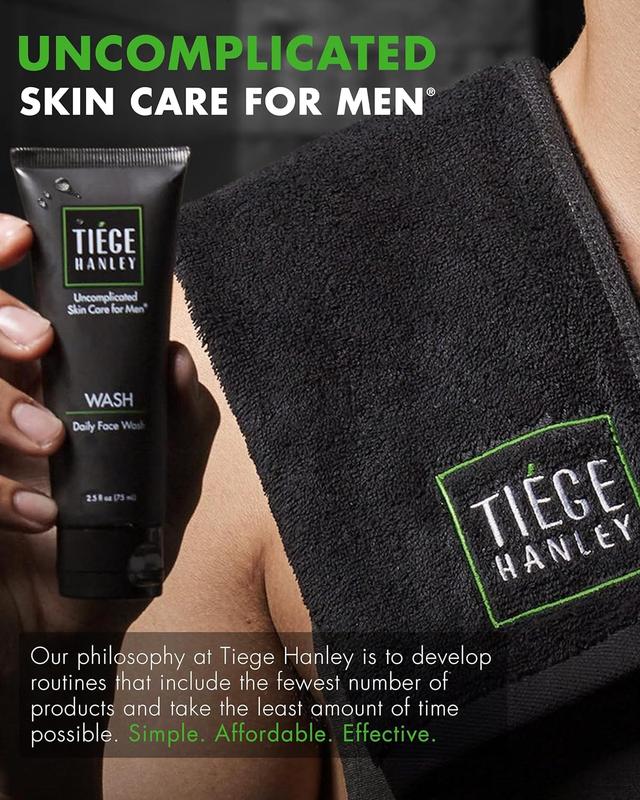 Tiege Hanley Mens Skin Care Set, Essential Skin Care Routine for Men -  Comes in 3 Levels Comfort