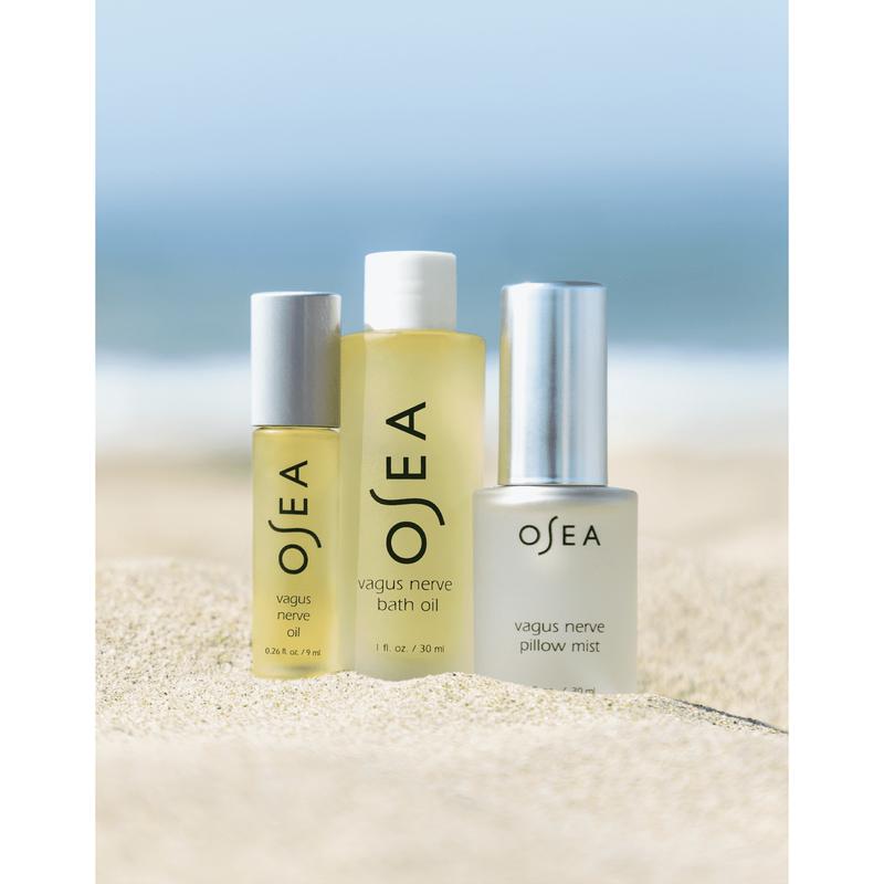 OSEA Vagus Nerve Travel Set - For Wellness & Relaxation Body Care Calming Lavender Scent