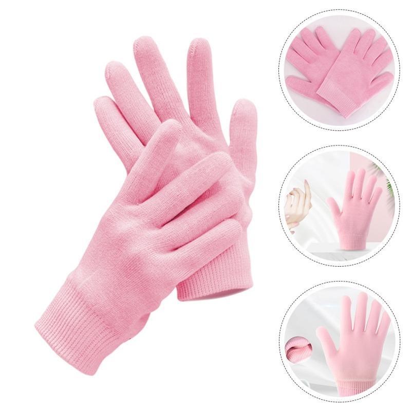 1 pair Gel Moisturizing Gloves, Hand Moisturizer, Suitable For Dry Rough Hand Skin