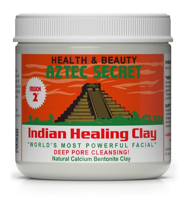 Aztec Secret Indian Healing Clay 1 lb - Deep Pore Cleansing Facial & Body Mask - Skin Repair, Skincare