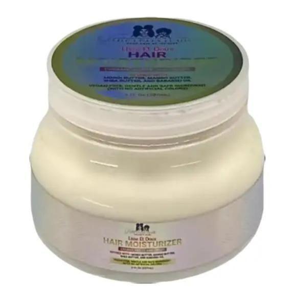 Gifted Cosmetics Lisse et Doux Hair Moisturizer with Monoi, Mango, Shea Butter and Babassu Oil, Phthalate, PEG, Dye and Paraben-Free Haircare Smooth