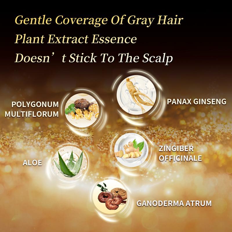 Hair Dye With Nature Plant, Free Shipping, Black color hairdye, can care your Hair care and no need to bleach hair, cover gray coverage hair with hair dye tools hair care