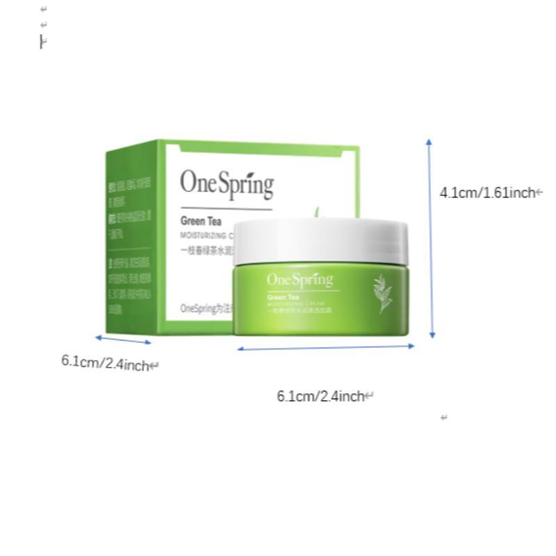 Green Tea Moisturizing Face Cream, Repairing and Hydrating Face Moisturizer, Refining Wrinkles, Lifting and Firming Skin Facial Treatment Product