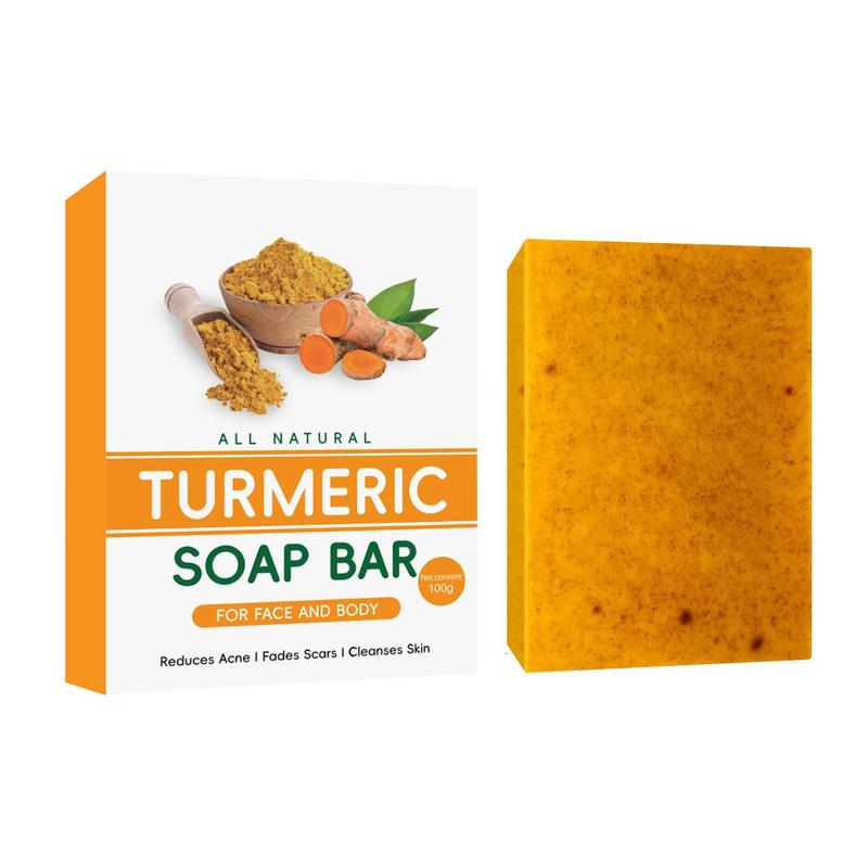 AGICEA Turmeric & Kojic Acid Brightening Soap, Soap Body Care Body Wash Lemon Flawless Organic