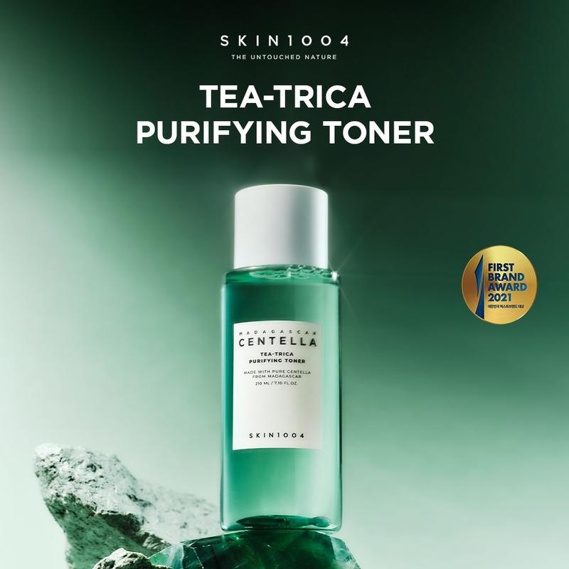 [SKIN1004 Official Shop] Tea-Trica Purifying Toner 7.10 fl.oz, 210ml, Soothing Hydration, Acne Care Hydrating Moisture