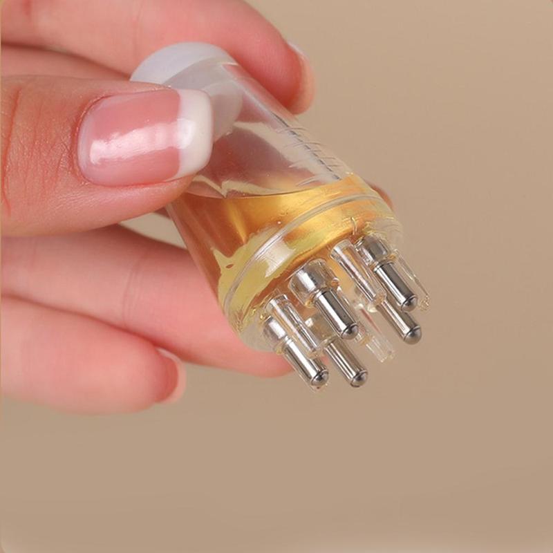 5-hole Scalp Massager Comb, Multi-functional Scalp Applicator Bottle, Hair Care & Styling Tool For Scalp Massage & Beauty Massage, Christmas Gift