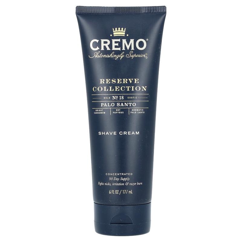 Cremo Reserve Collection, Shave Cream, Palo Santo, 6 fl oz (177 ml)