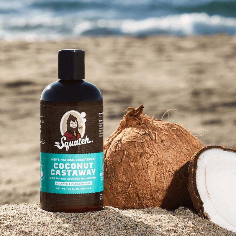 Dr. Squatch - Coconut Castaway Conditioner - Hair Care for Men