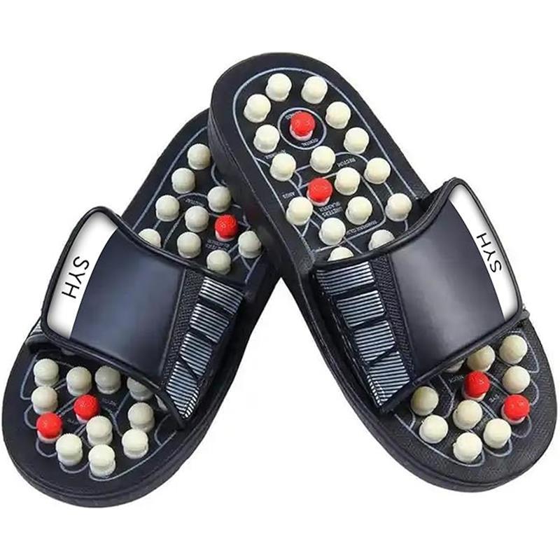 Acupressure Foot Massager Stimulation Massage Sandals Slippers Shoes - Gift for Men Women Parent