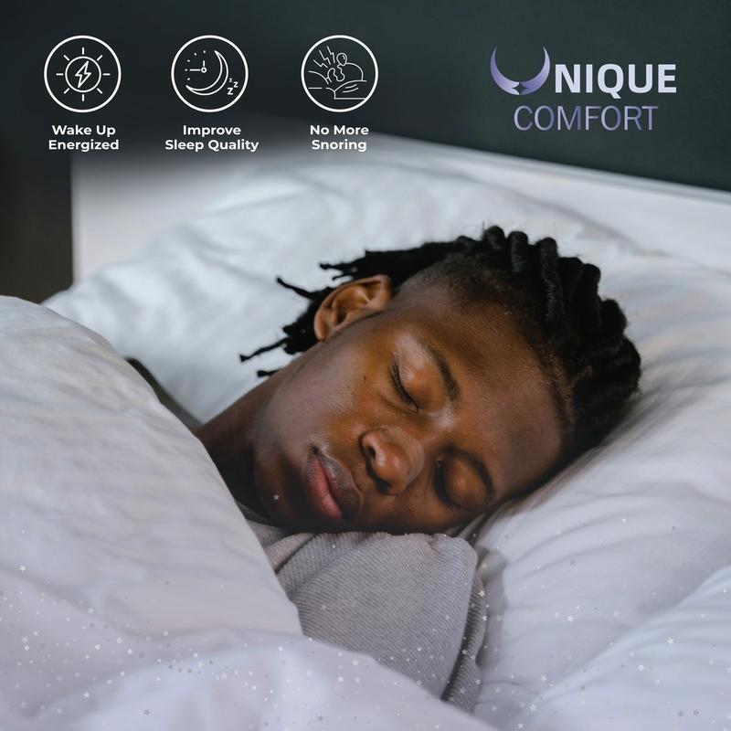 Unique Comfort Anti Snoring Nose Tape for Better Sleep - Skincare, Nasal Strips for Increased Oxygen Intake and Clear Breath, 30 Count