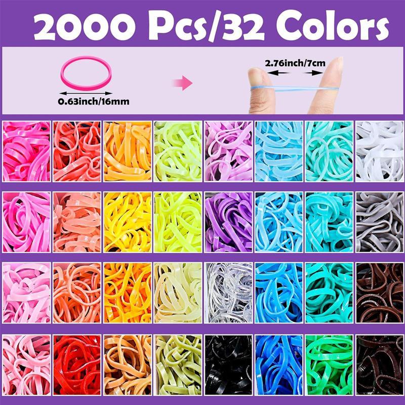 Hair Ties & Hair Styling Tools Set, 2006pcs Colorful Hair Accessories For Women & Girls, Heatless Styling Tool For Daily Use