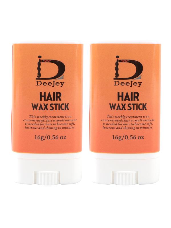 2pcs Hair Styling Wax Stick, Hair Styling Gel Stick, Hair Styling Tool for Men & Women, Professional Hair Salon Tool